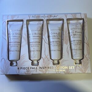 Maison De Base 4 Piece Fall Hand Lotion Set